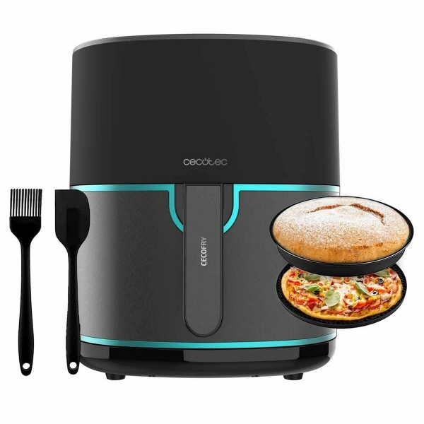 CECOTEC CECOFRY FANTASTIK INOX 6500 FORRÓLEVEGŐS SÜTŐ 1700 W 6,5 L FEKETE